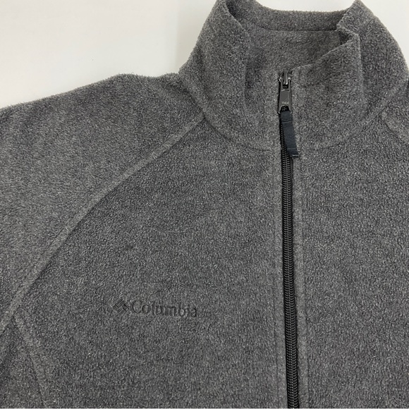 Columbia Benton Springs VGUC Full Zip Fleece Jacket Lightweight Maybe Vintage M - Picture 5 of 15